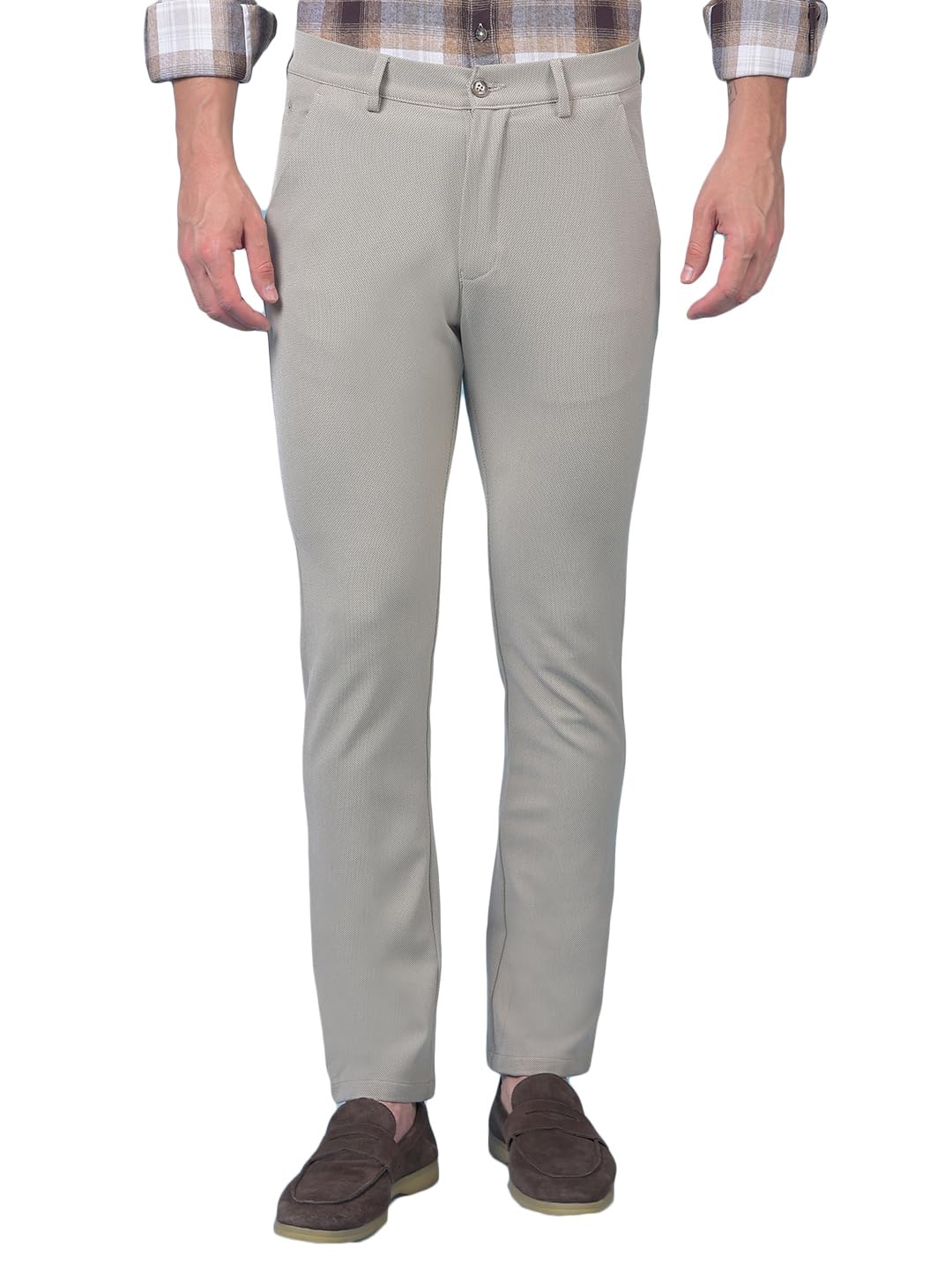 crimsoune club Men's Beige Trousers-picture-27