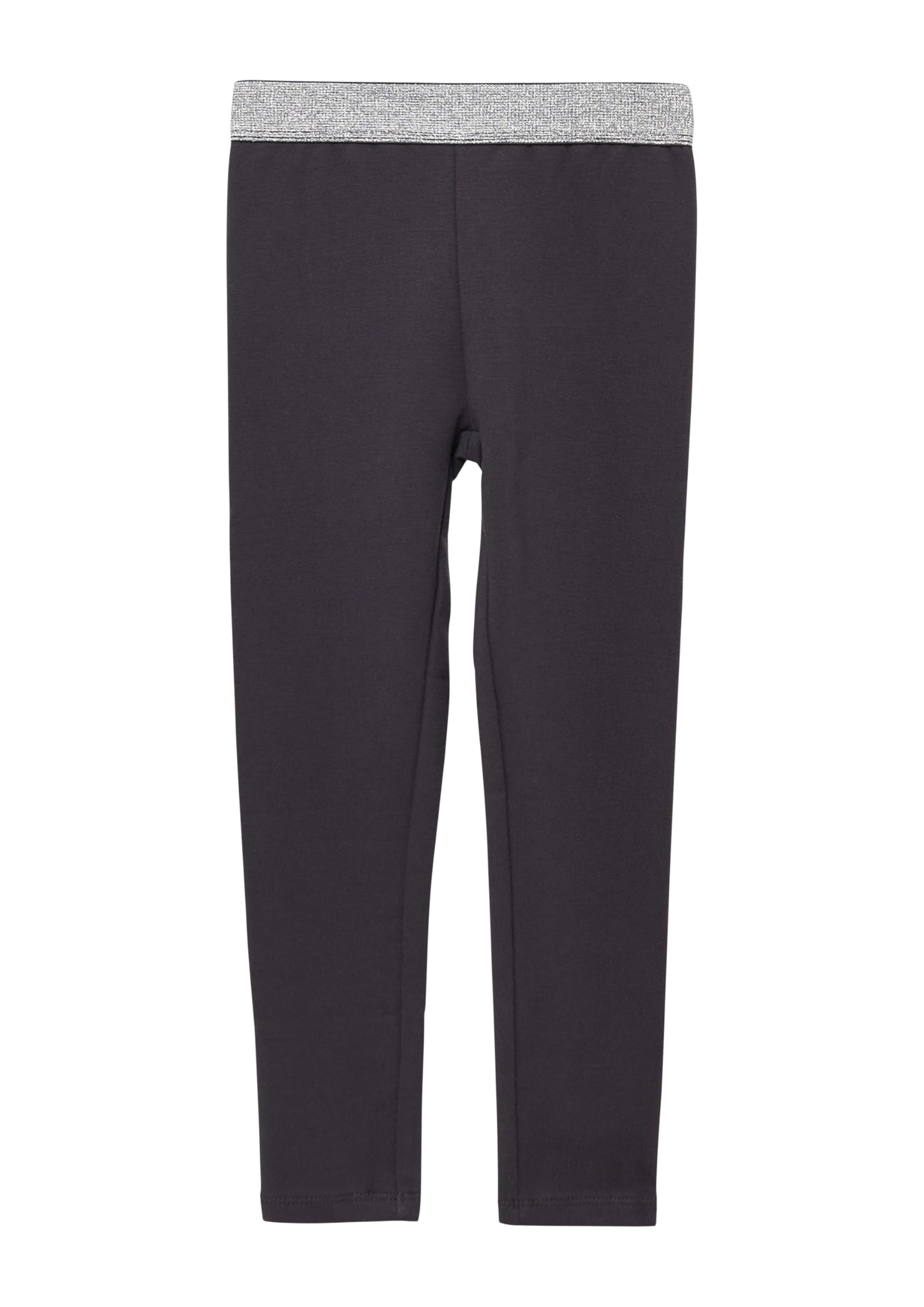 s.Oliver Mädchen Ankle Leggings Ankle-Leggings mit Glitzerbund