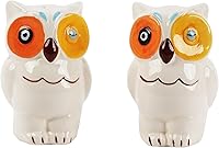 Vista 11 de Coctelera de cerámica para pájaros, salero y pimentero, decoración de cocina, pájaro retro