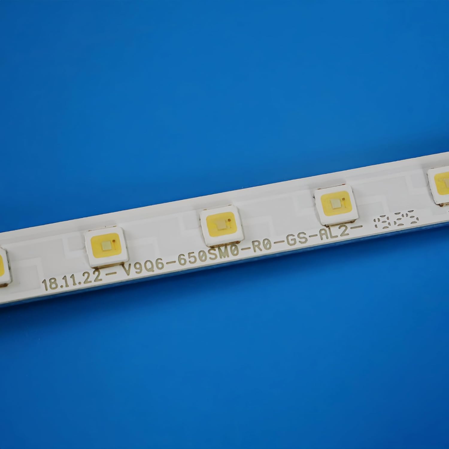 LED Backlight Strips (2) for BN96-48108A QN65Q60RAFXZA V9Q6-650SM0-R0 | STC650AC1 650QN65Q6DRAF QN65Q6DRAFXZA QN65Q60RAF QN65LS01TAF LM41-00717A 19Y_Q60_STC650AC1_3030F_Blue_66EA