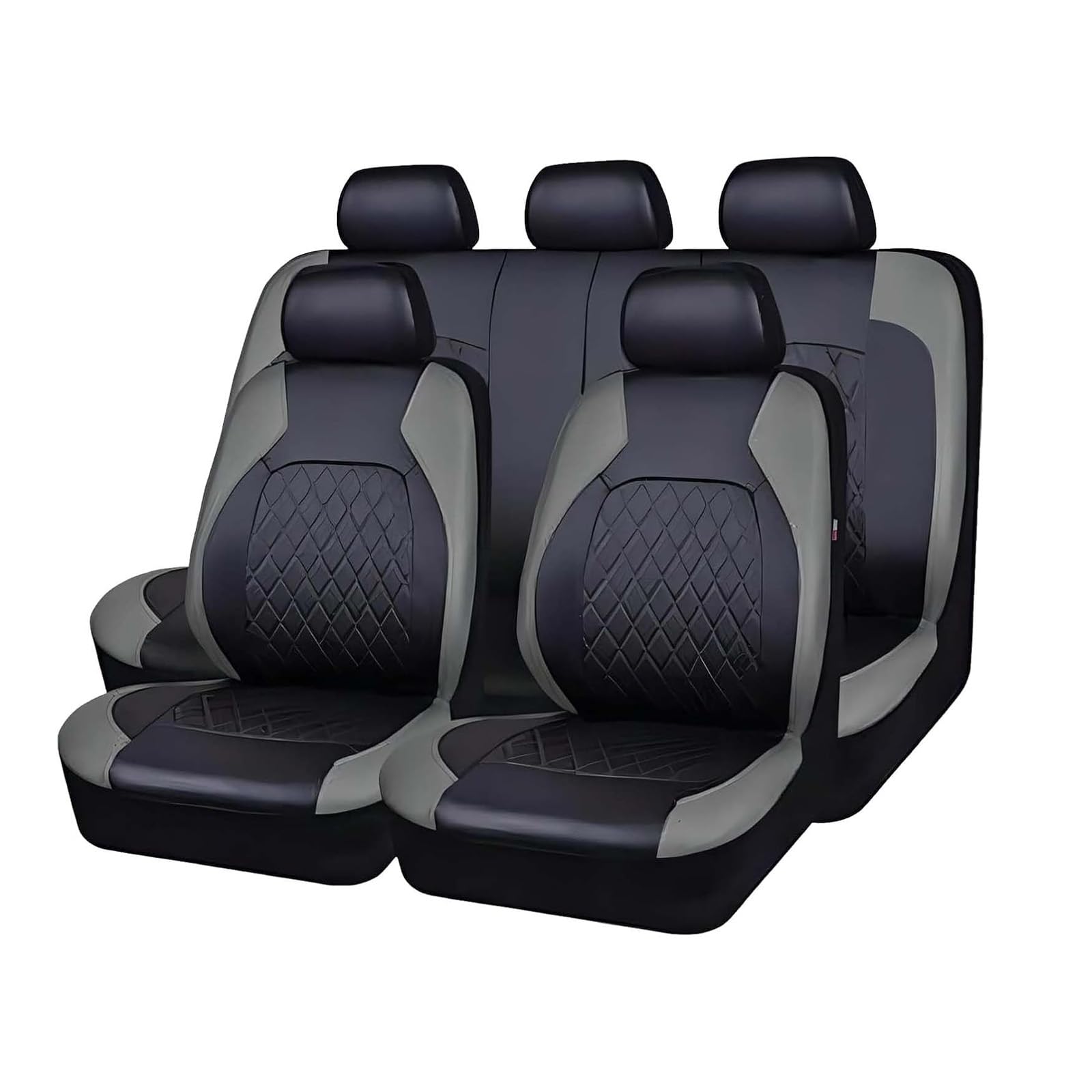 DuanRQ Auto Ensembles Housses Siège Pour Renault Clio 5 Clio 4 Clio 3 Estate 2001-2024, Housse De Protection Siège Voiture Respirant Protection Couvre Sieges