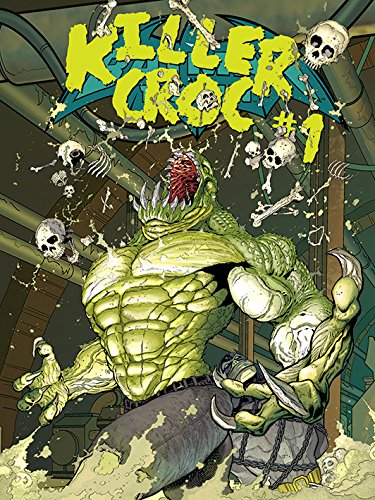 Image of DC Comics Suicide Squad "Killer Croc Comic" Canvas Prints, Multi-Colour, 60 X 80 cm