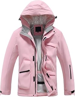 Traje de esquí de invierno para hombre con chaqueta transpirable cálida para exteriores (XXXL)