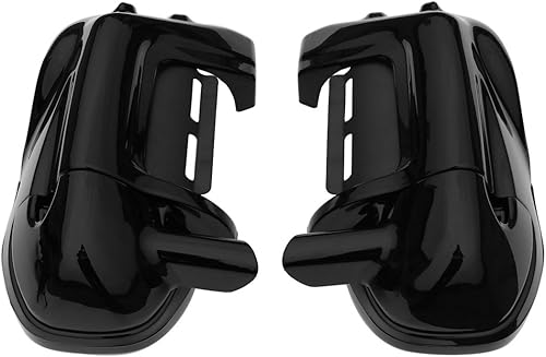 Miniatura 6 de TCT-MOTORPARTS Carenados de pierna ventilada inferior de 6.5 pulgadas, rejillas de altavoz para Harley Davidson Touring Road Street Electra Glide
