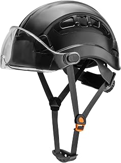 LOHASWORK Safety Hard Hat ANSI Z89.1 Approved Vented Safety Helmet,6-Point Ratchet Suspension, Perfect for Construction Work