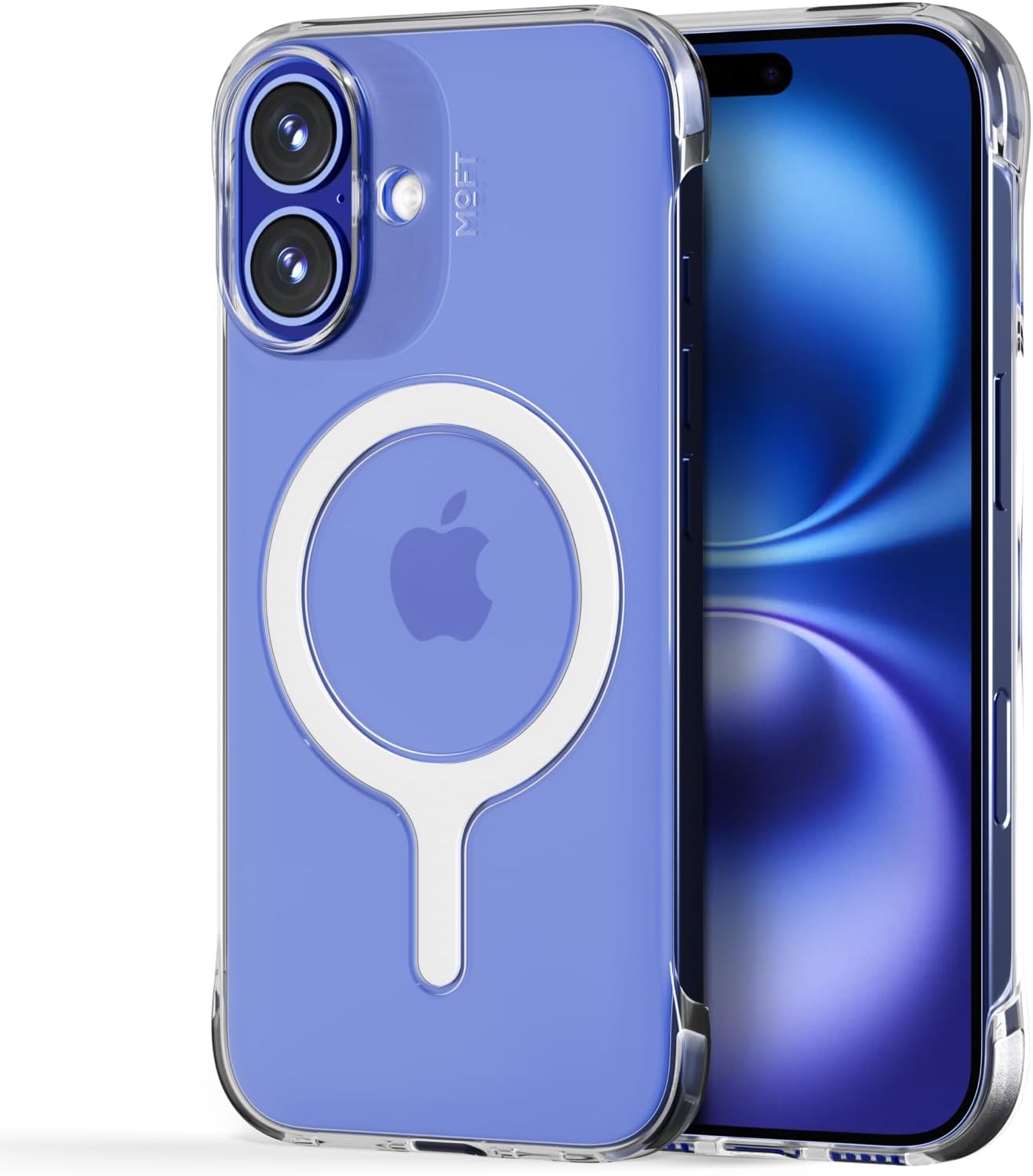 Amazon.co.jp: MOFTiPhone 16 シリーズ クリア ケース magsafe対応