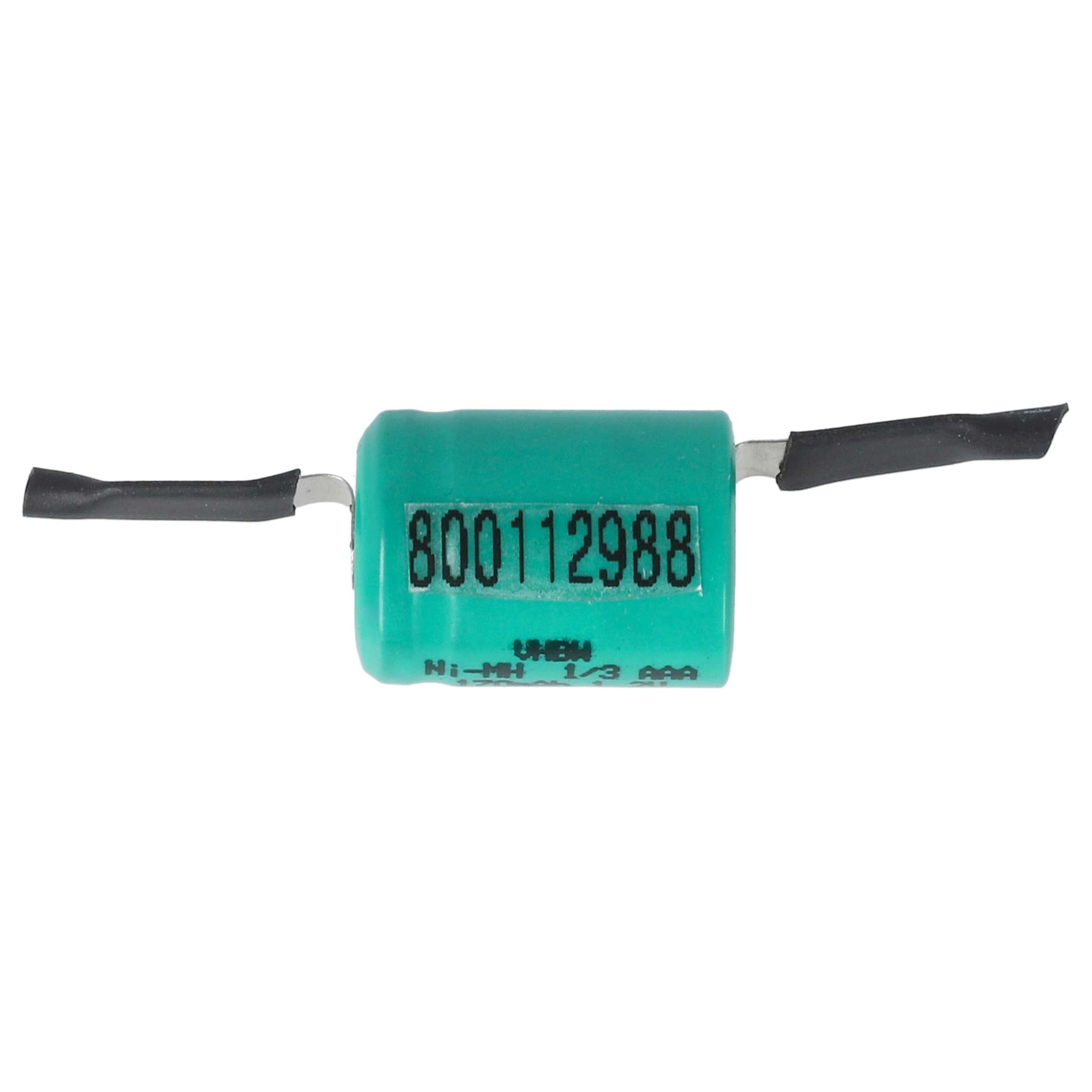 vhbw 10x Batteries Remplacement pour 1/3AAA