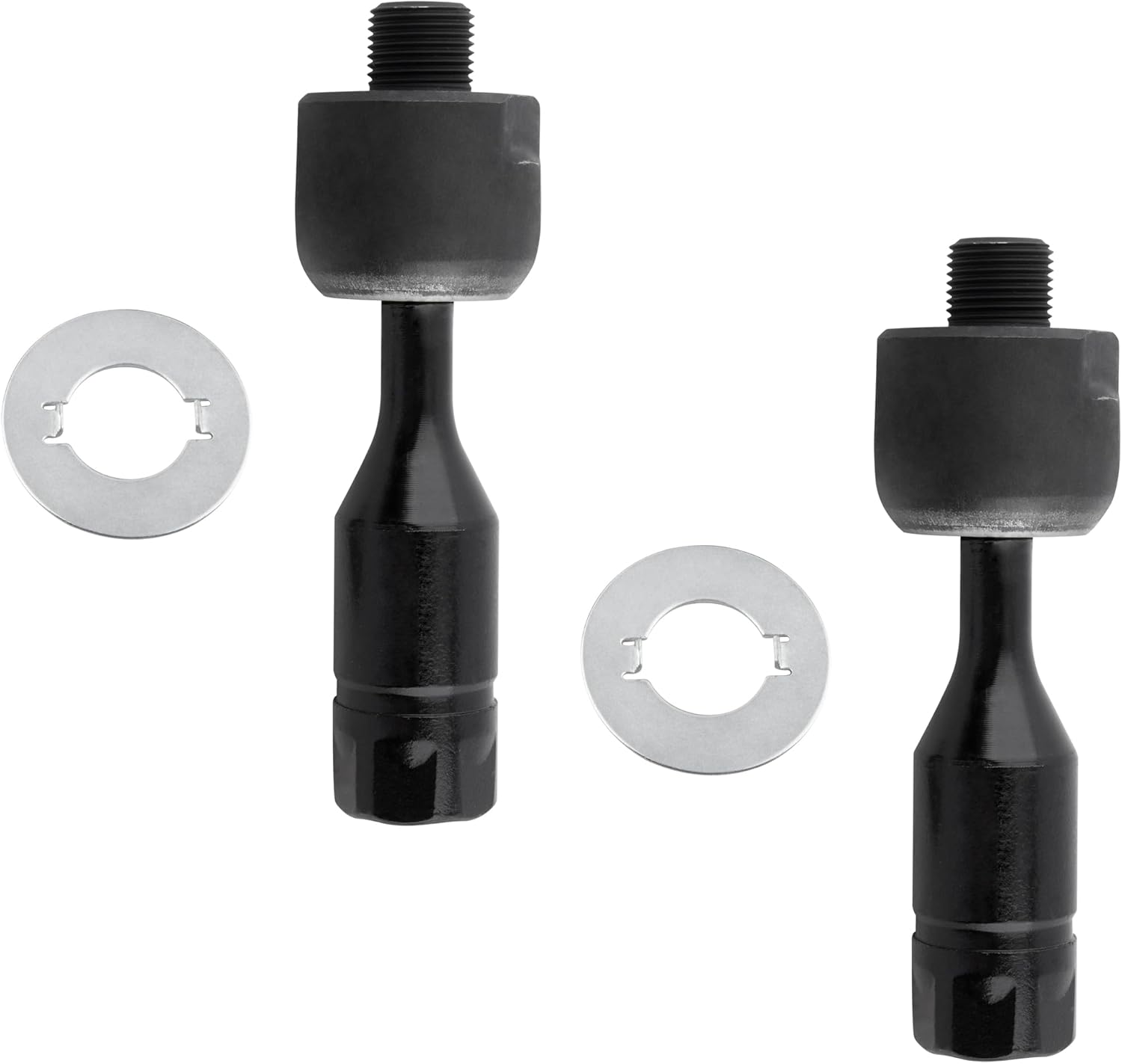 EV80965 Front Inner Tie Rod Ends Left & Right for Buick Rainier 2004-2007 GMC Envoy Chevrolet Trailblazer 2002-2009 SSR 2003-2006 Isuzu Ascender 2003-2008 Saab 9-7X 2005-2009, Pack of 2