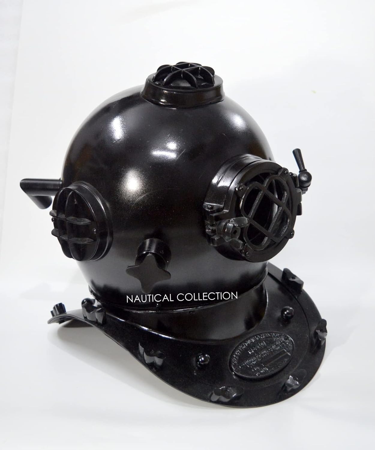 NAUTICAL COLLECTION Decorative US Navy Mark V Divers Helmet Replica Made of Solid Steel & Aluminum Scuba Diving Helmet 18"