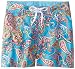 Kanu Surf Big Girls' Caroline Board Short, Blue, Medium
