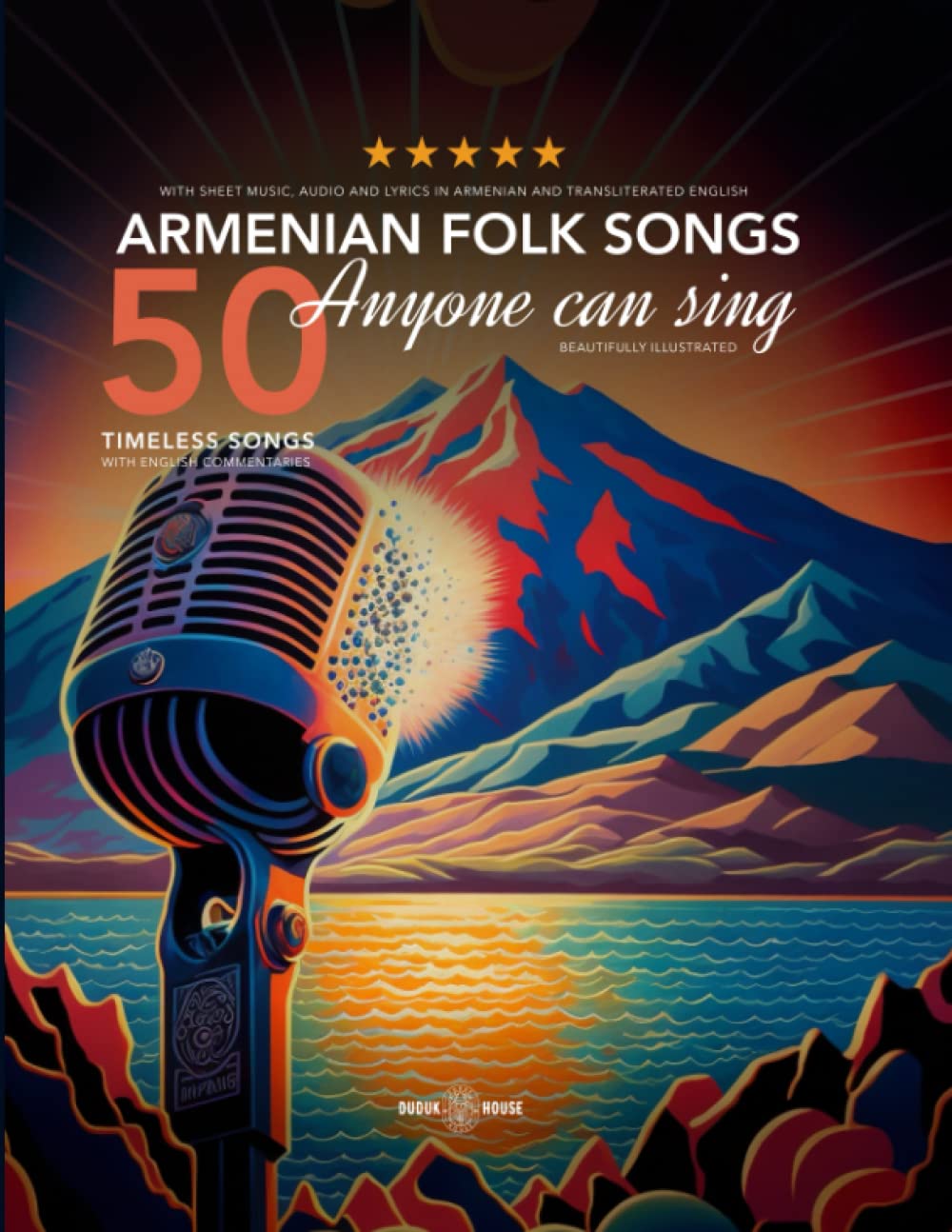 50 Armenian Folk Songs Anyone Can Sing      Paperback – January 8, 2023