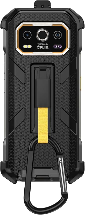 Ulefone Armor 27 Series Multifunctional Protective Case Original TPU Black Case Armor 27 Series with Back Clip Carabiner