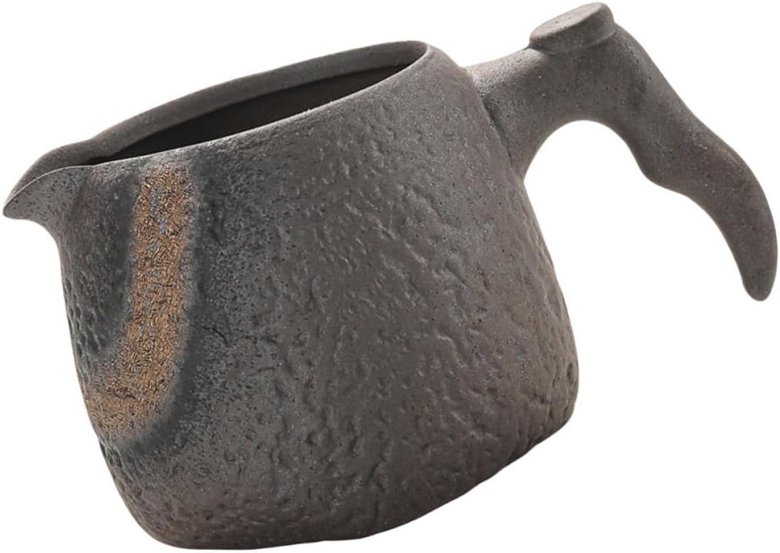 OSALADI Pottery Tea Dispensing Cup for Gongfu Service, round Ceramic
