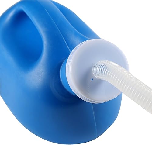 Vista 6 de ONEDONE Urinarios para hombres – Orinal portátil para hombres a prueba de derrames, botella de orina para hombre, botella de orina masculina, Azul
