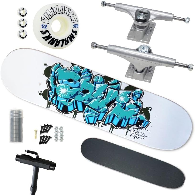 ミニロゴ 美品 スケボー スケートボード コンプリート 子供用 サンダー