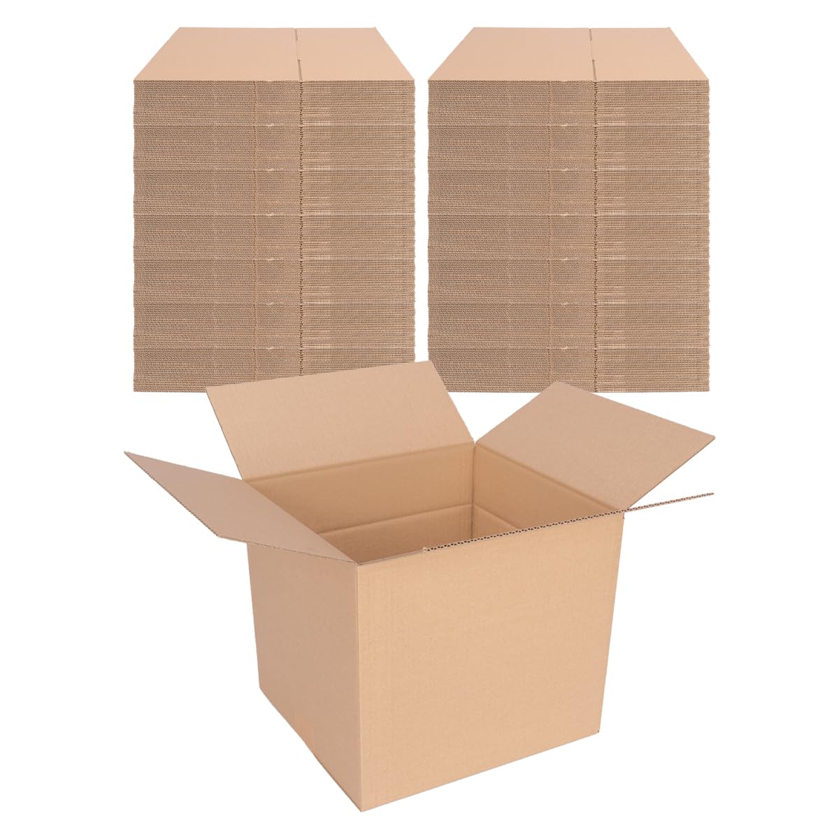 verpacking Cajas de cartón plegables 325 x 295 x 280 mm, color marrón (dimensiones exteriores 330 x 300 x 290 mm), altura variable en 210 mm, KK 56, 1 ondulado, cartón para 4-5 carpetas (600 unidades)