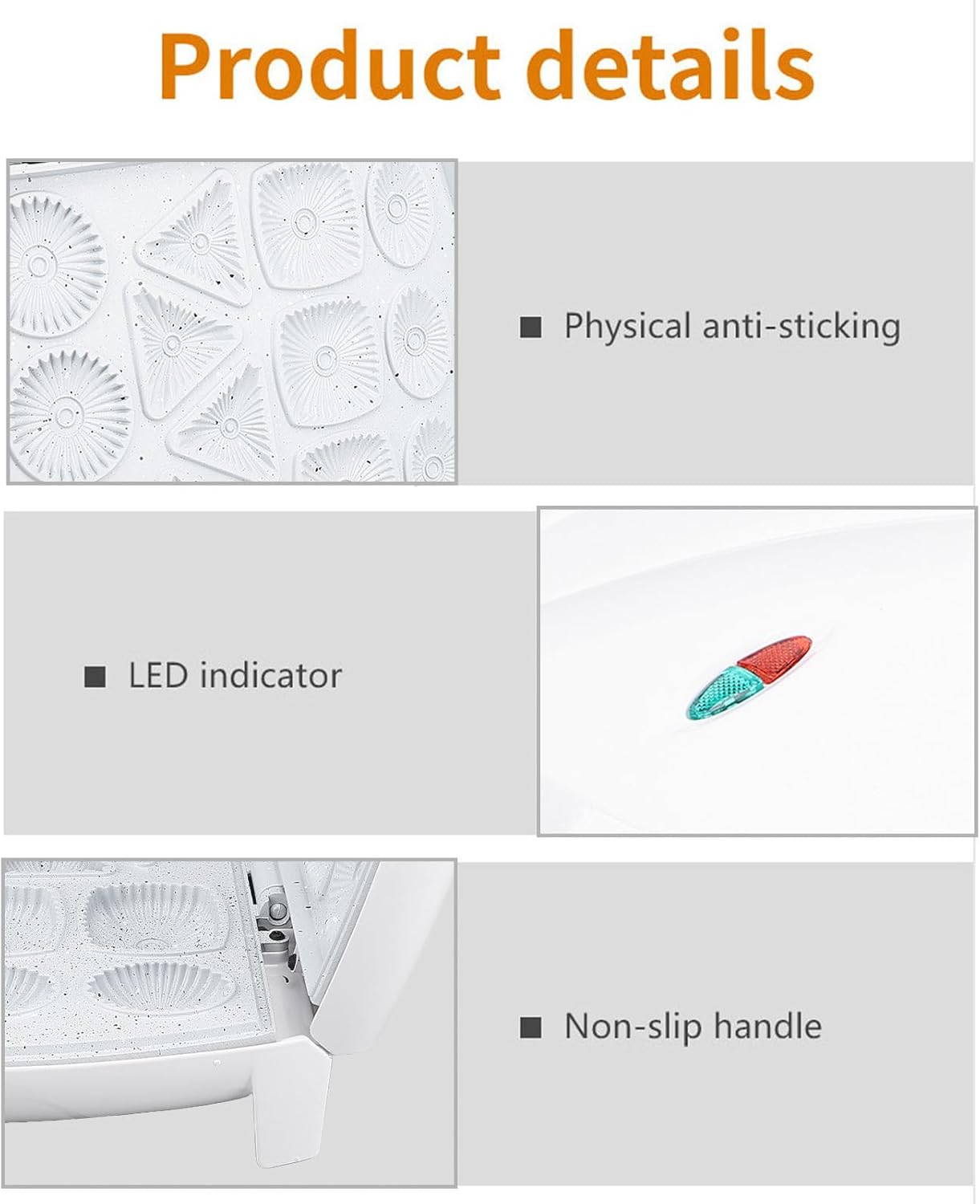 Cookie Maker Machine, 1400W 13 Hole Anti Stick Household Biscuit Machine Pizzelle Baker Electric Cookie Maker Pizzelle Maker with Safety Handle Cookie Baker for Waffle Breakfast