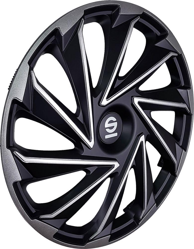 teorema Sparco Coprimozzi Varese da 14 pollici argento/nero