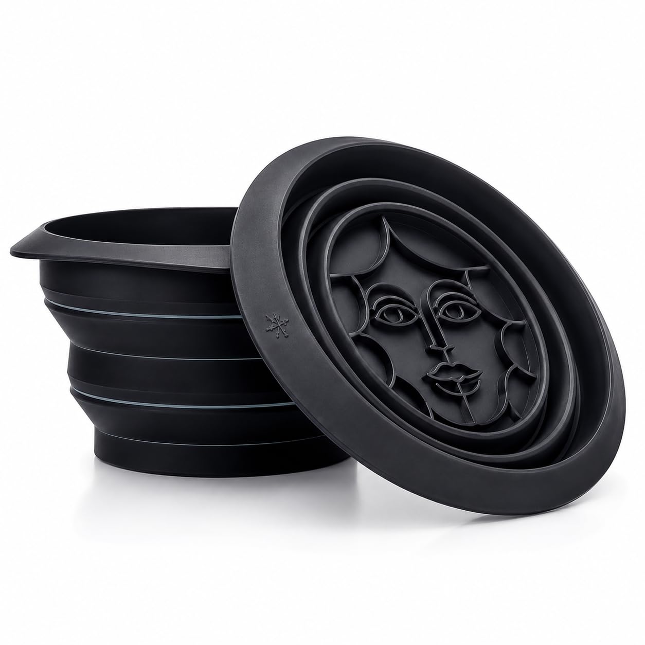 Original Ice Facial Bowl | 100% Medical Grade Silicone | Collapsible Face Dip Bowl for Ice Face Bath with Built-In Ice Tray for De-Puffing, Cold Facial Ritual, Makeup Prep, Skin Refresh | BPA-Free | India's Original-image-45