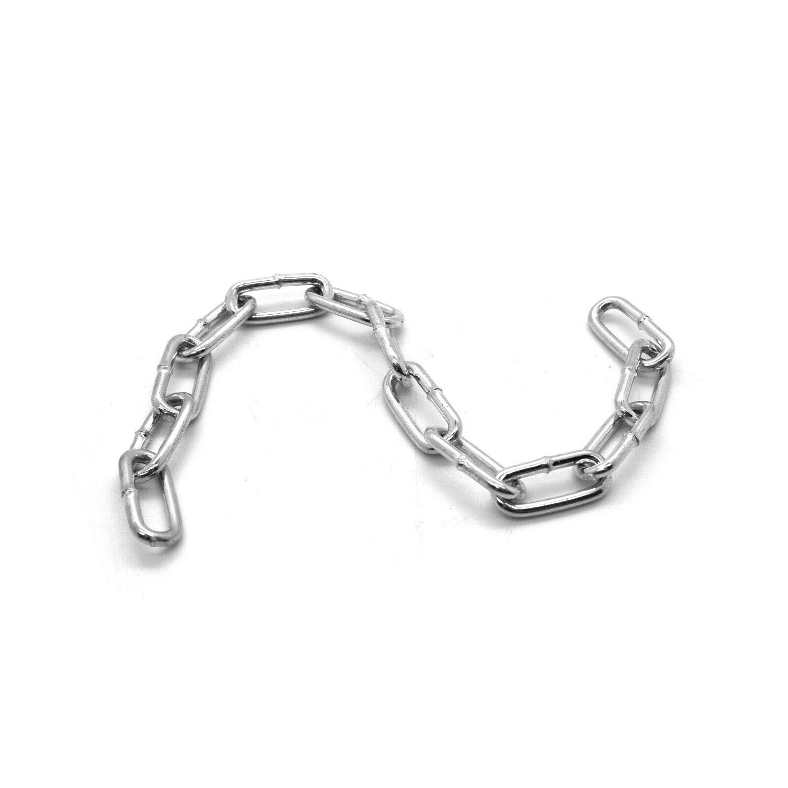 10 metres of 3 mm Strong Hot Dipped Galvanized Heavy Duty Steel Chain