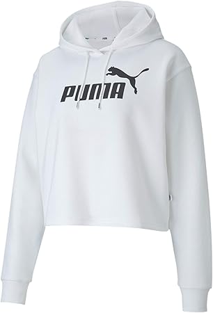 blusa puma ess logo crew sweat tr big logo