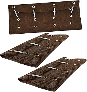 Zerodeko 3 Piezas Alfombra de RV Accesorios peldaños de Alfombra para escaleras peldaños de la Alfombra de la Escalera esteras de Escalera para vehículos recreativos Poliéster Marrón