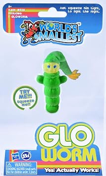 Worlds Smallest Glo Worm, multi (538)
