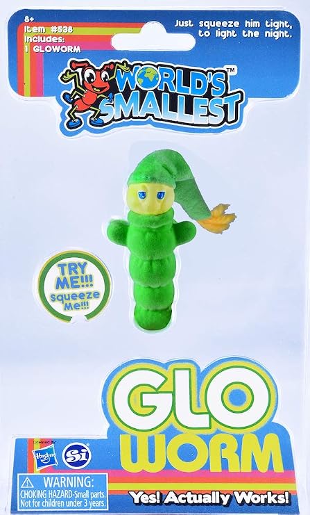 Worlds Smallest Glo Worm, multi (538)