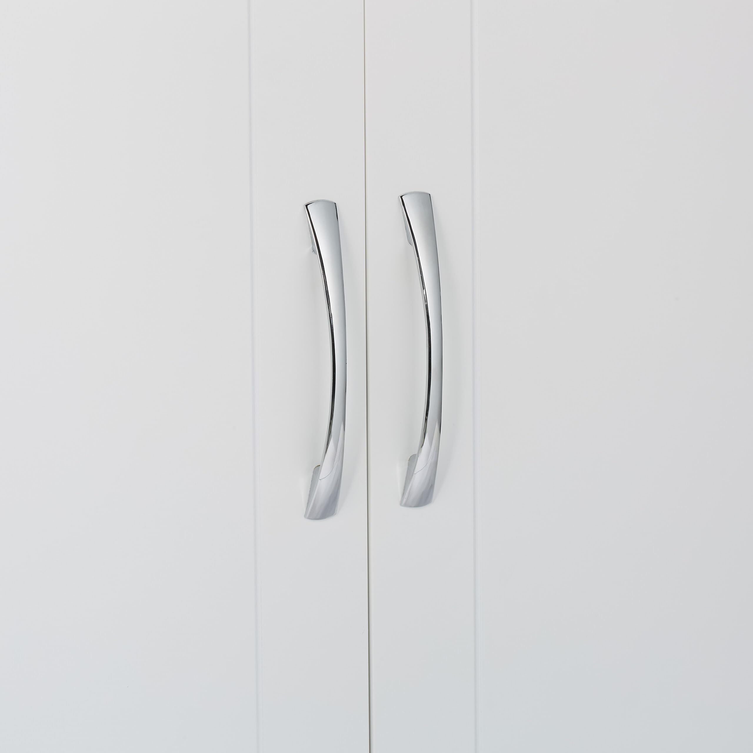Relaxdays Mobiletto da Bagno Pensile, 3 Ripiani e 2 Ante in MDF, Armadietto Sospeso da Parete, HLP: 60x60x20 cm, Bianco