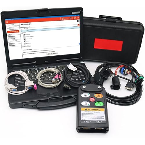 Ready to Use for Bobcat Service Analyzer Bobcat Diagnostic Tool (RST) with Laptop Service Tool Harness Remote Start Tool (Tool with Laptop)