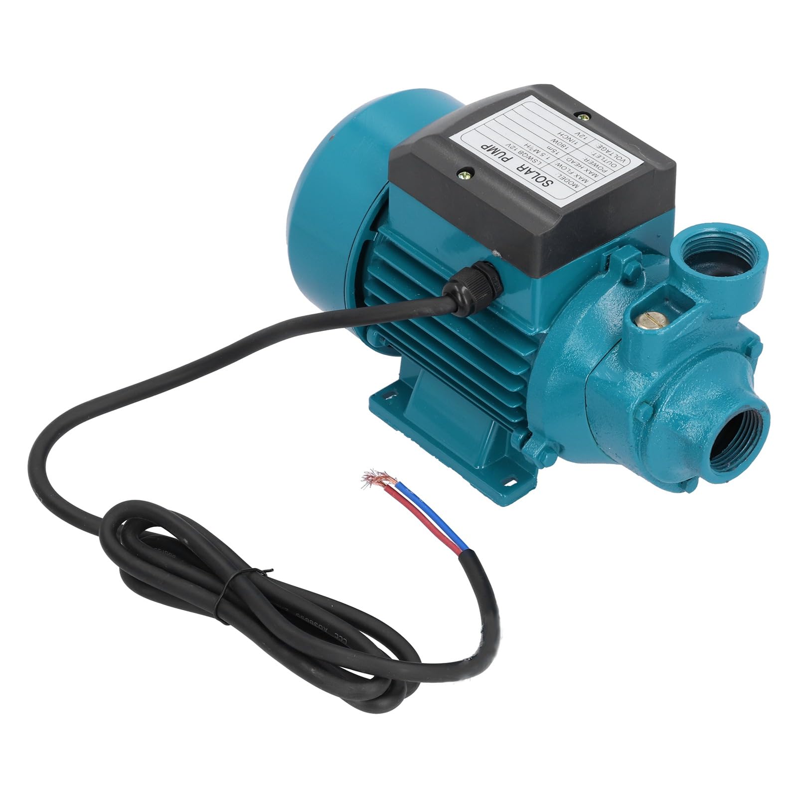 Eujgoov Pompa Wody 180W DC12V 15m Podnoszenia Poziomego z Pojedynczym