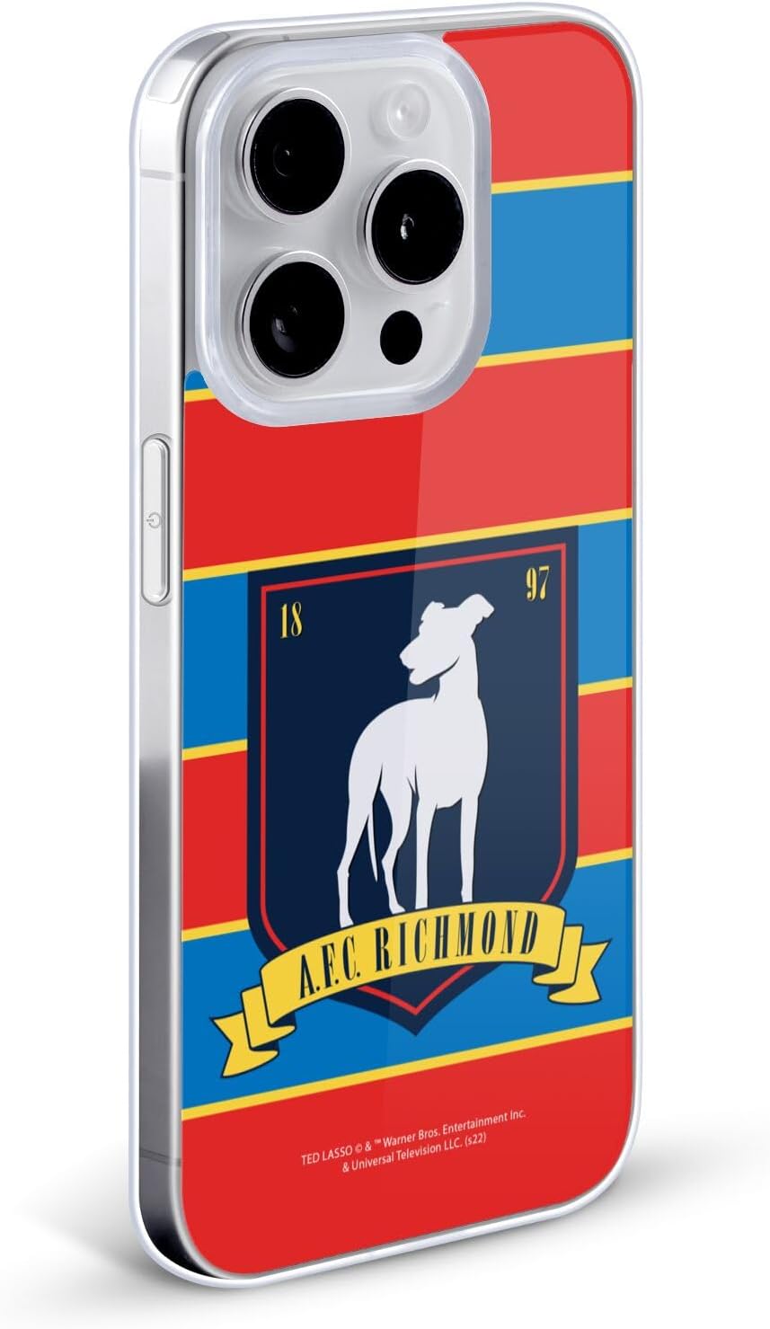 Head Case Designs Officially Licensed Ted Lasso A.F.C Richmond Stripes Season 1 Graphics Gel Case [Military Grade Protection] Compatible with Apple iPhone 13 Pro Max and Compatible with MagSafe