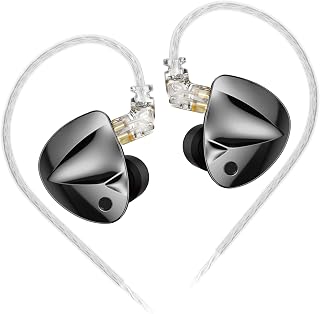 KZ D-Fi in Ear Monitor Headphones Dual-Magnet & Dual-Cavity Dynamic Driver Earphones HiFi Stereo Noise Isolation Earbuds with 4 Tuning Switches for Audio Engineers, Musicians(No Mic)