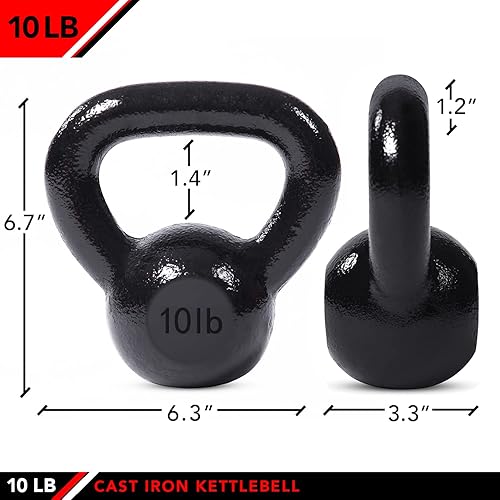 Vista 2 de JFIT Kettlebell Weights Cast Iron