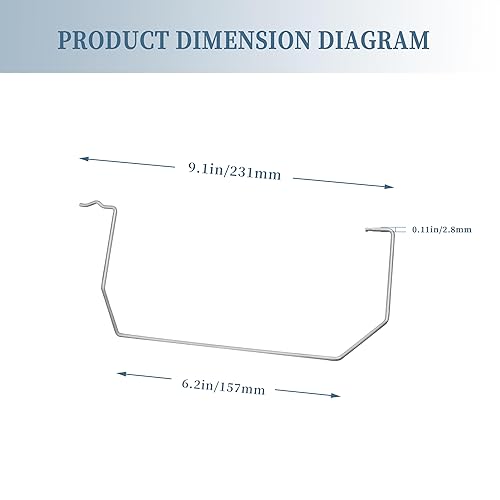 Miniatura 2 de 627792 Brazo de cierre de la máquina de hielo para refrigerador WP627792 14214703 628198 669296 AH380887 máquina de hielo