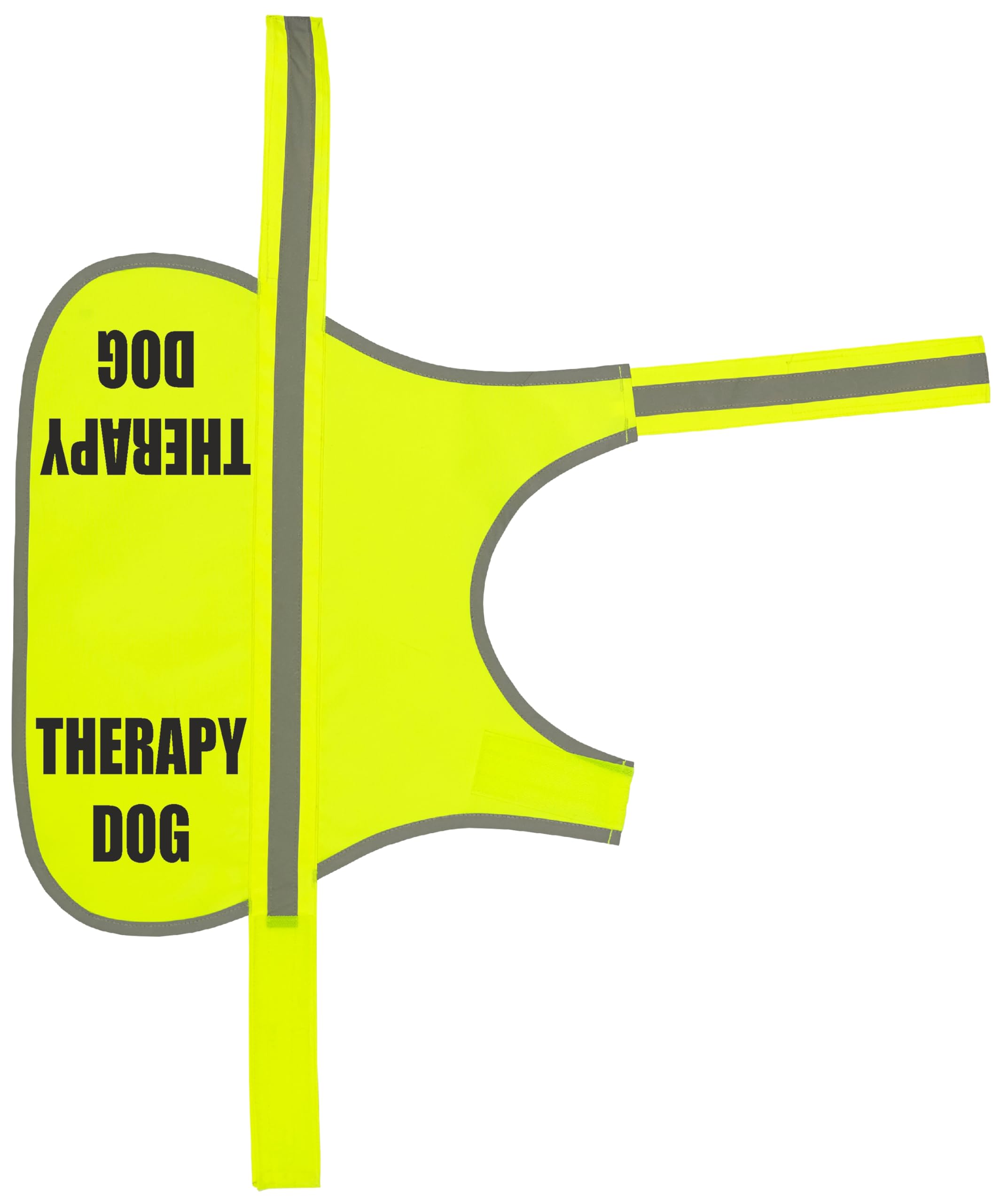 Flexi-Print Personalised Dog Hi Vis Reflective Coat - Service, Nervous & Reactive Dog Warning Vest for Training & Walking — image 1