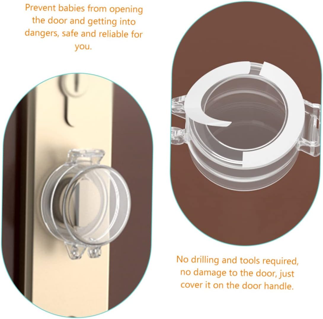 16pcs Essential Boy Girl Door Lock Covers Door Knob Boy Girl Safety Childproof Match Your Home Style