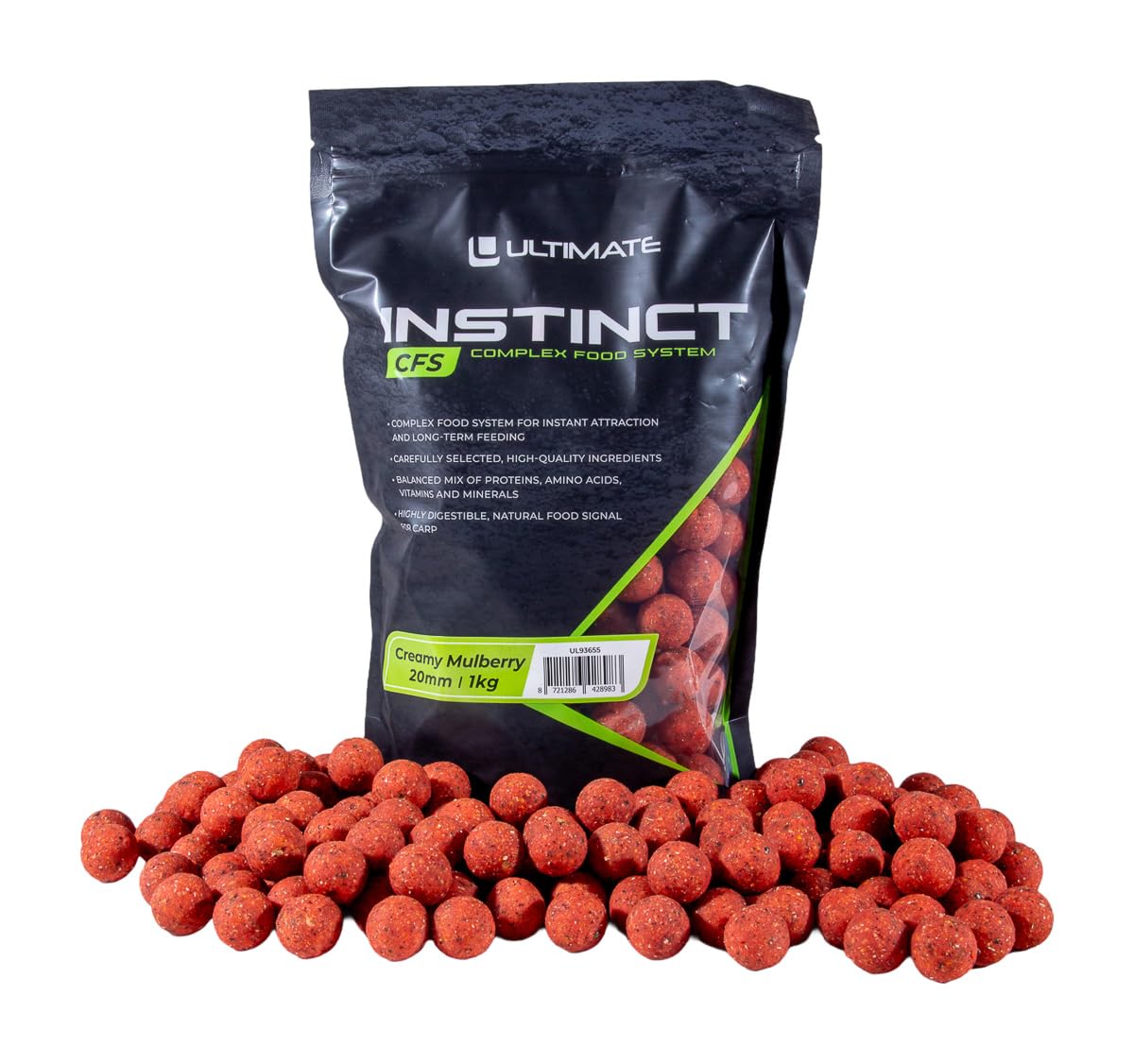 Ultimate Instinct CFS Boilies 20mm 1kg - Creamy Mulberry - Boilies