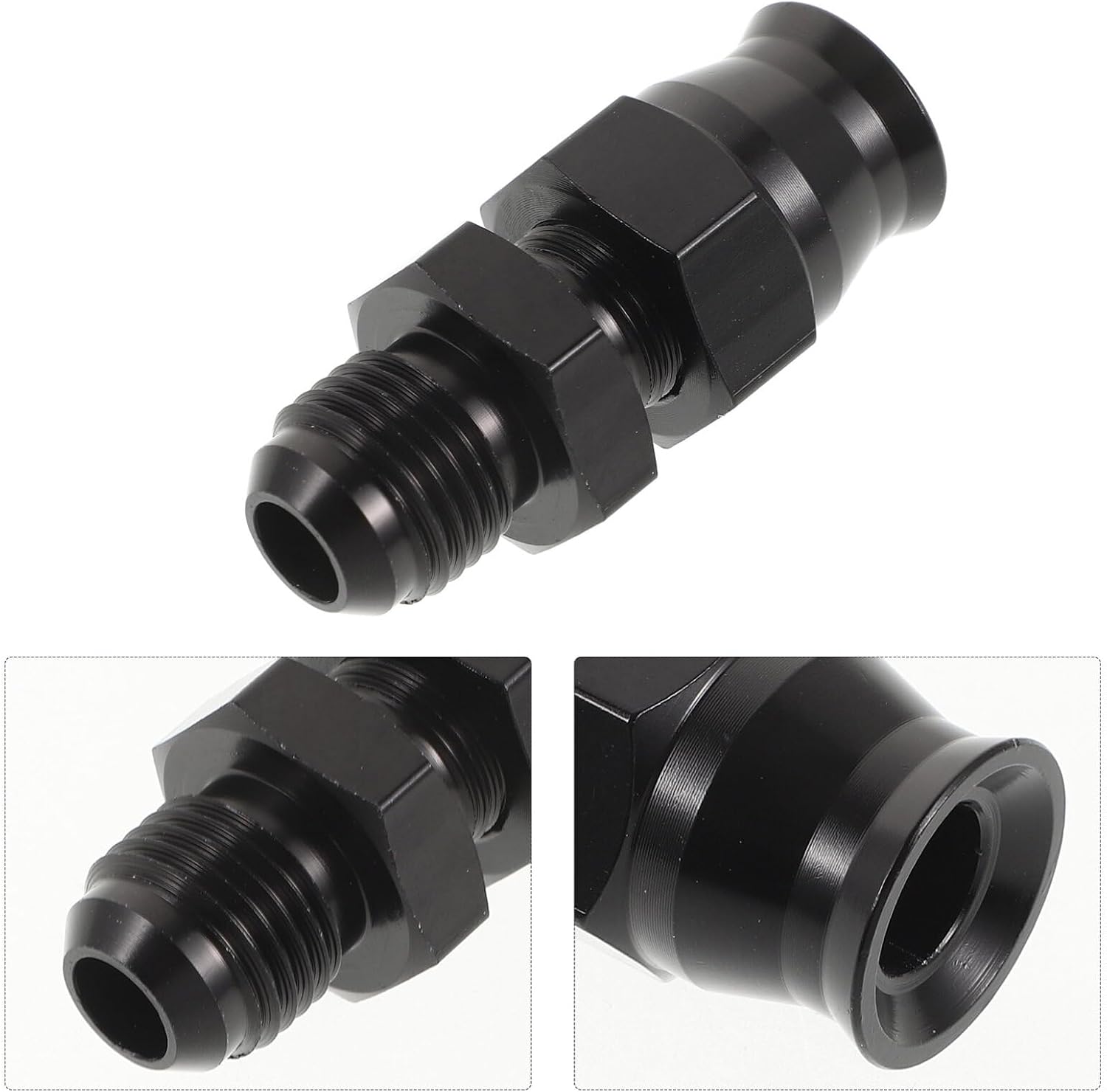 SOLUSTRE Line Quick Connector Adapter Automotive Fitting Hose Easy Installation and Secure Connection for Car Supply