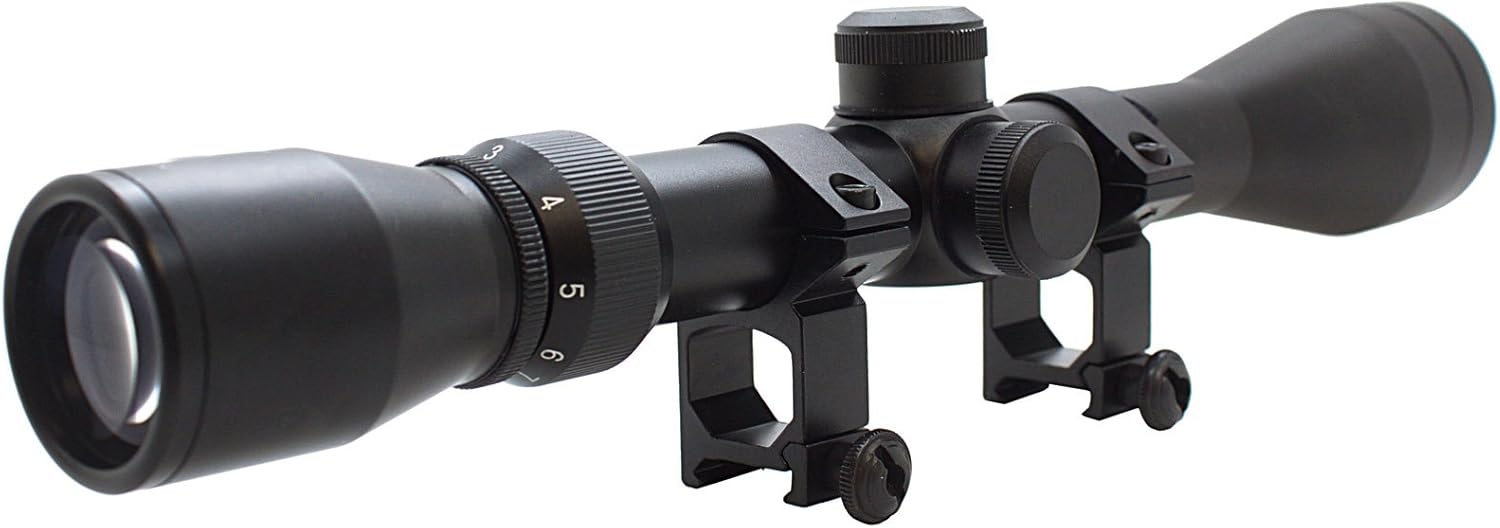 SAS Hunting Crossbow Rifle Airgun 3-9X40 Scope W/Weaver Rings