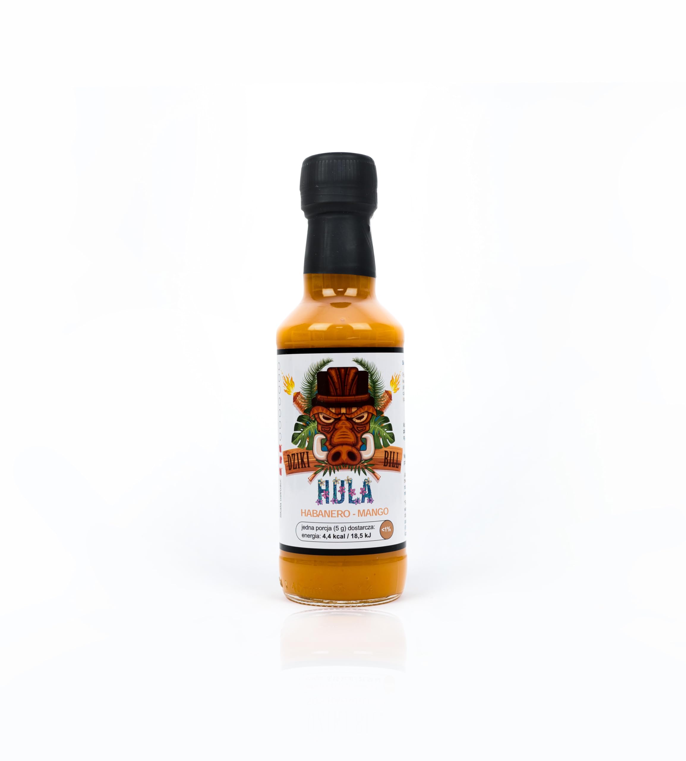 Dziki Bill HULA Mango Habanero Hot Sauce