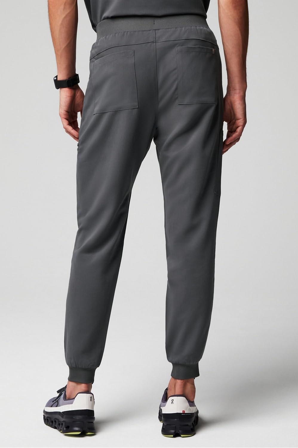 Fabletics Men's All-Shift 5-Pocket Scrub Jogger - MotionTech, 4-Way Stretch, Pocket-Packed, Lightweight, Semi-Slim Fit