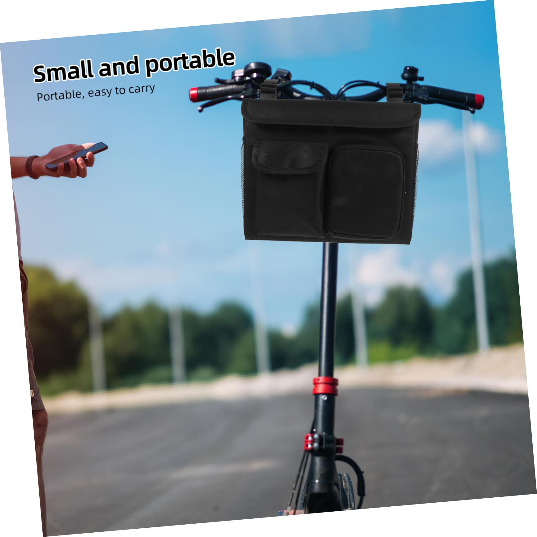 Anneome Bolsa Lateral para con Múltiples Gran Capacidad y Diseño Accesorios Resistentes y Fácil Instalación para Andadores Scooters y Movilidad Asistida