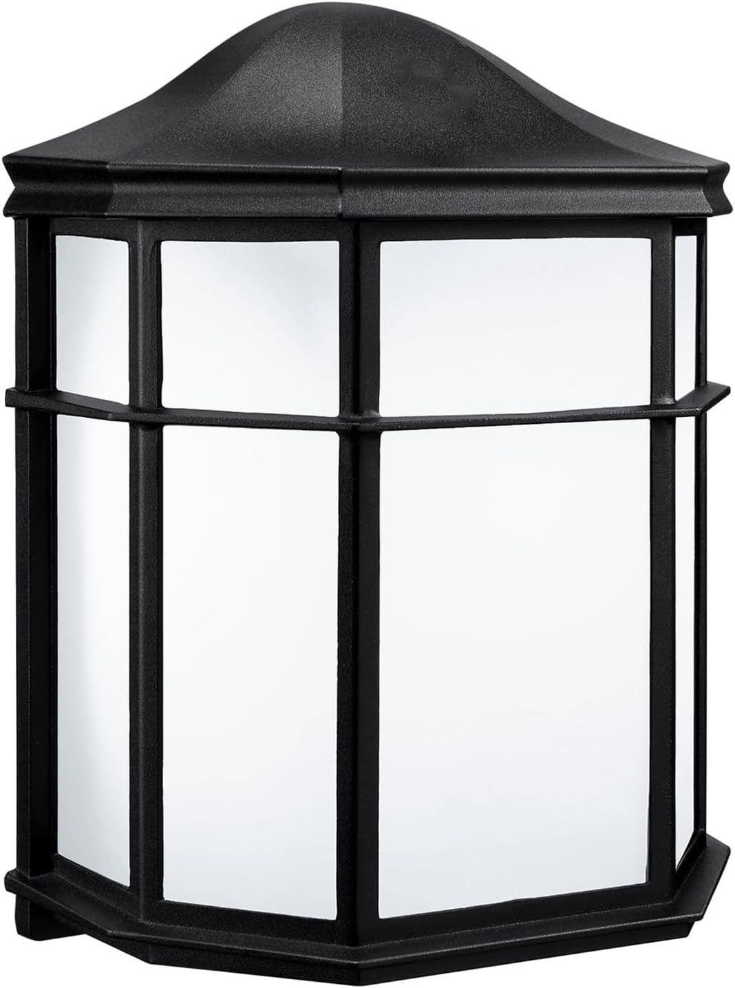 Dusk to Dawn Outdoor Wall Light, 1350 Lumens, Exterior Light Fixture Wall Mount, Frosted Wall Lantern for Porch, Patio, Waterproof (1, 3CCT-1PK)