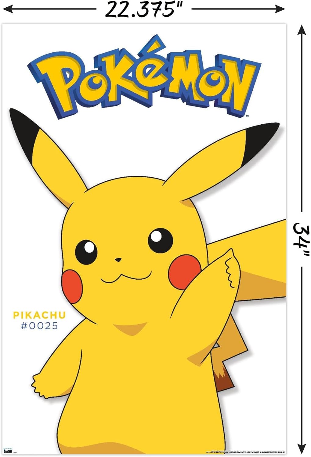 ピカチュウ ポスター】ポケモン ピカチュウ DEATH NYC ポスター 現代