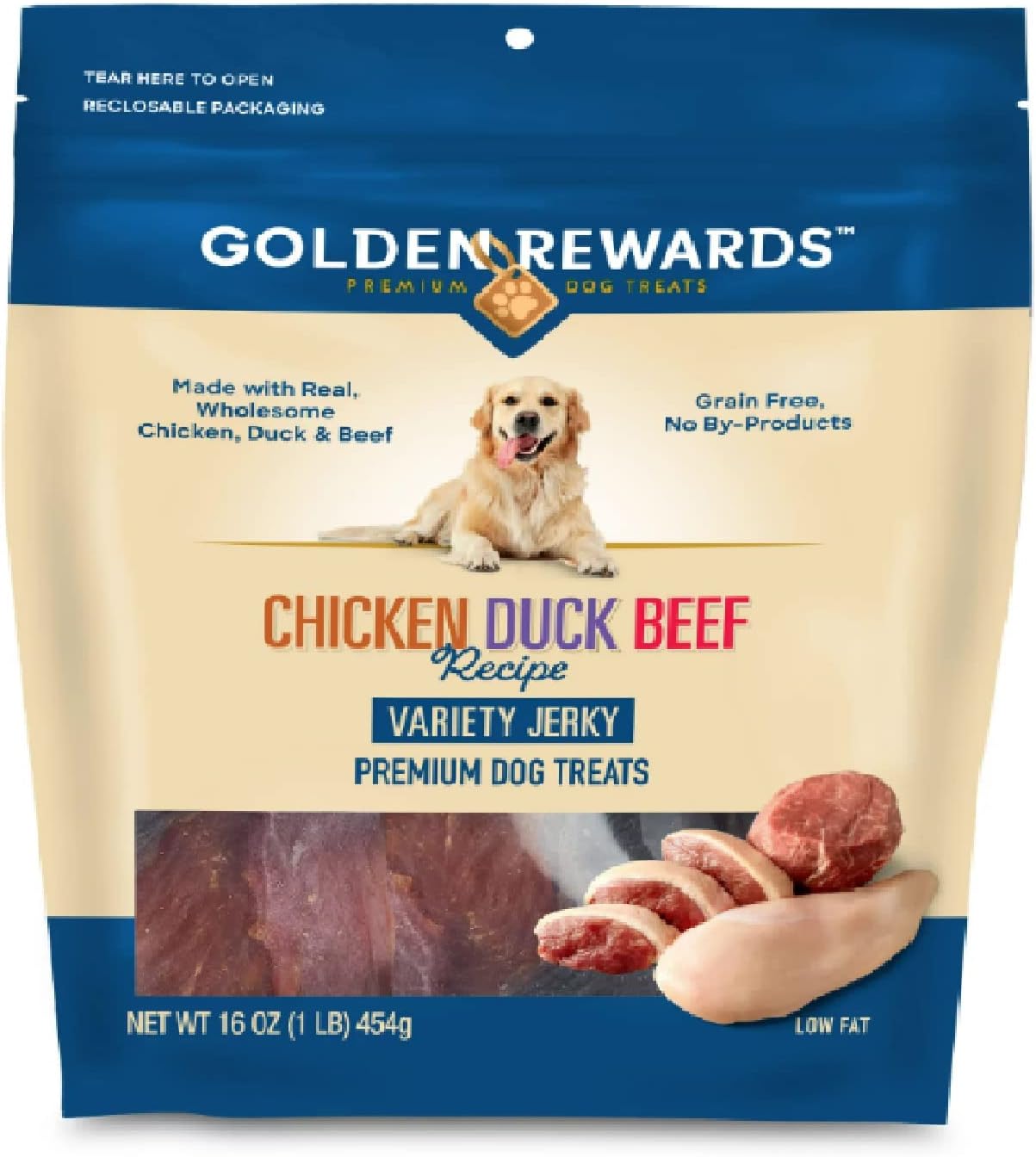 Golden Rewards Premium Chicken, Duck, and Beef Recipe
