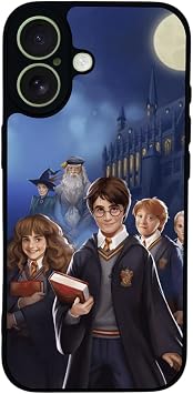 iPhone 17 Uyumlu K l f, Harry Potter Temal , Yumu ak Silikon, Koruyucu,  ok Emici, Siyah