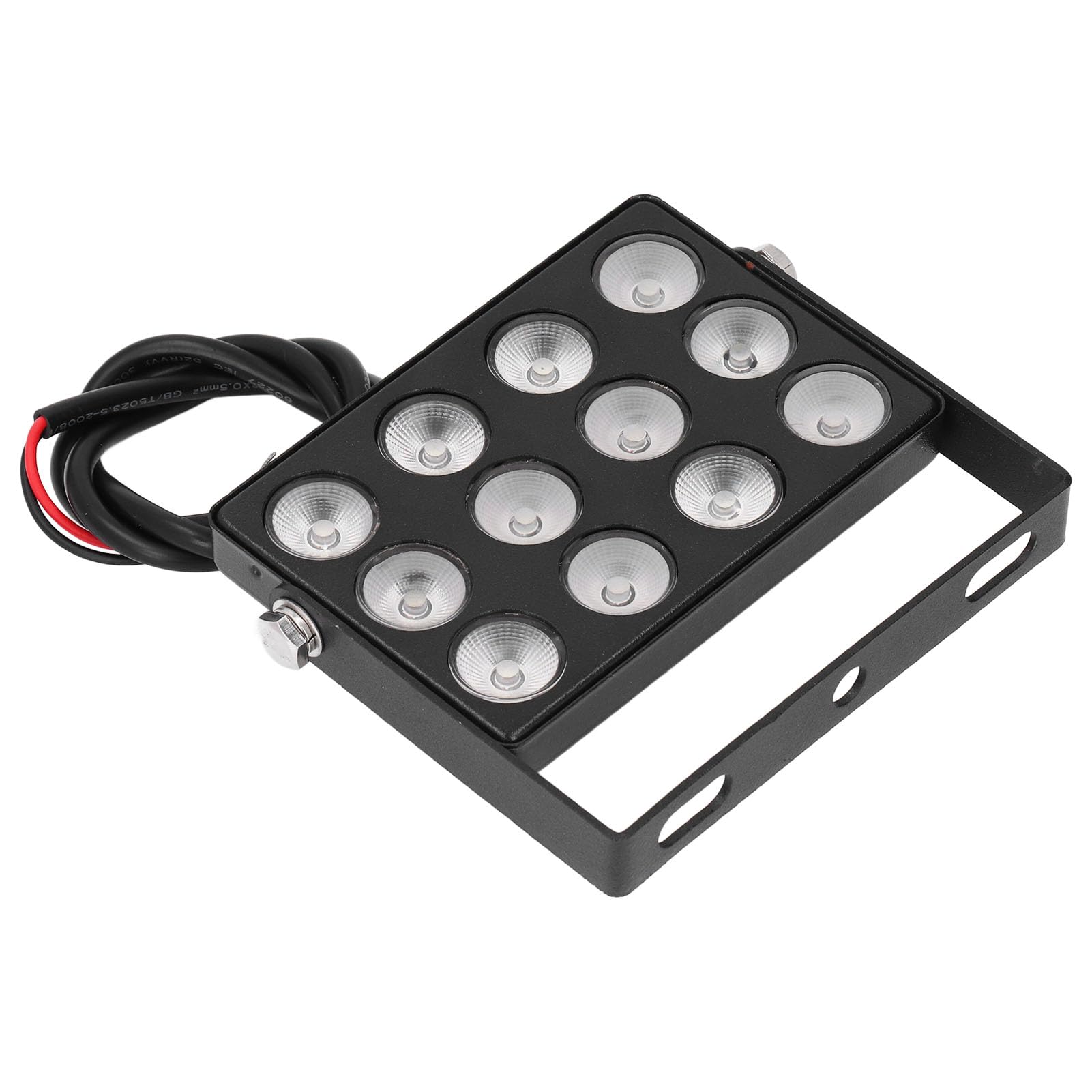 Lampa bezpieczeństwa LED Mavaol 12 W, obudowa ze stopu aluminium, przeciwwybuchowa, światłoczuła inteligentna lampa, szerokokątny zasięg 80 m, do parkingów i monitorowania