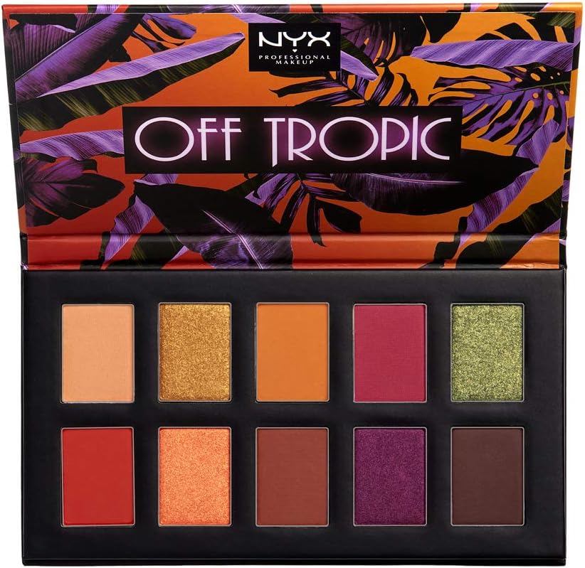 NYX Off Tropic Shadow Palette (10x Eyeshadow) - # Shifting Sand 10x1.1g/0.03oz