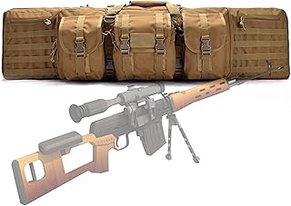 IMYOGI Funda para Carabinas Estuche para Rifle Doble Estuche para Rifle Largo Estuche para Pistola Acolchado Suave Estuche para Carabina Táctica Estuche para Escopeta para Tiro de Caza
